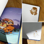 Produktbild Mein Nachbar Totoro - Katzenbus Plüsch Notizbuch