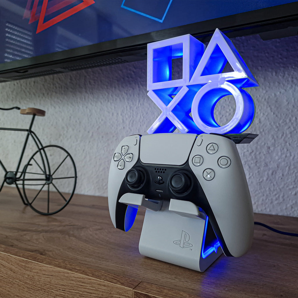 Produktbild PlayStation Logo - Cable Guy mit Beleuchtung
