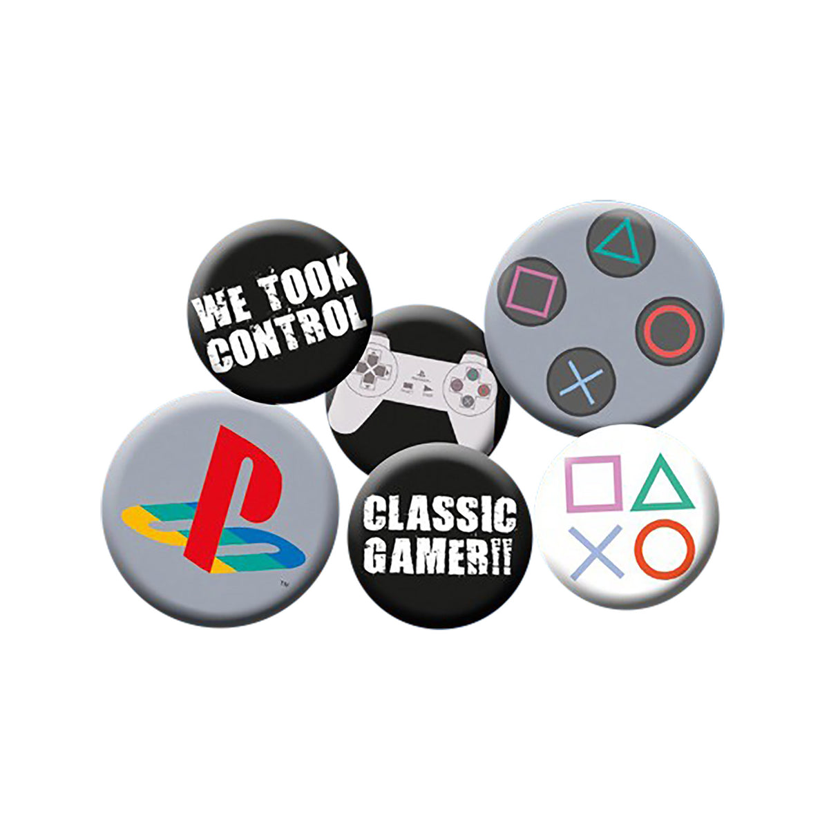 Produktbild PlayStation - Symbols Button 6er Set