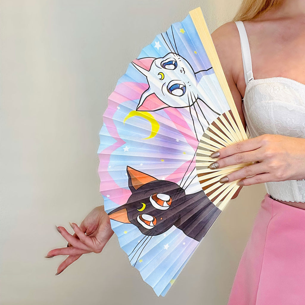 Produktbild Sailor Moon - Luna, Artemis und Sailor Moon Fächer