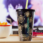 Produktbild Rising of the Shield Hero - Symbols Trinkbecher mit Strohhalm