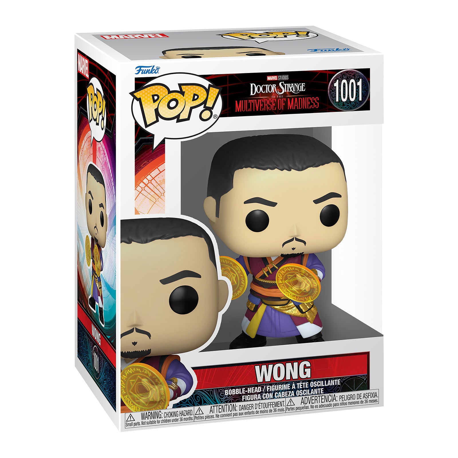 Produktbild Doctor Strange - Wong Funko Pop Wackelkopf-Figur