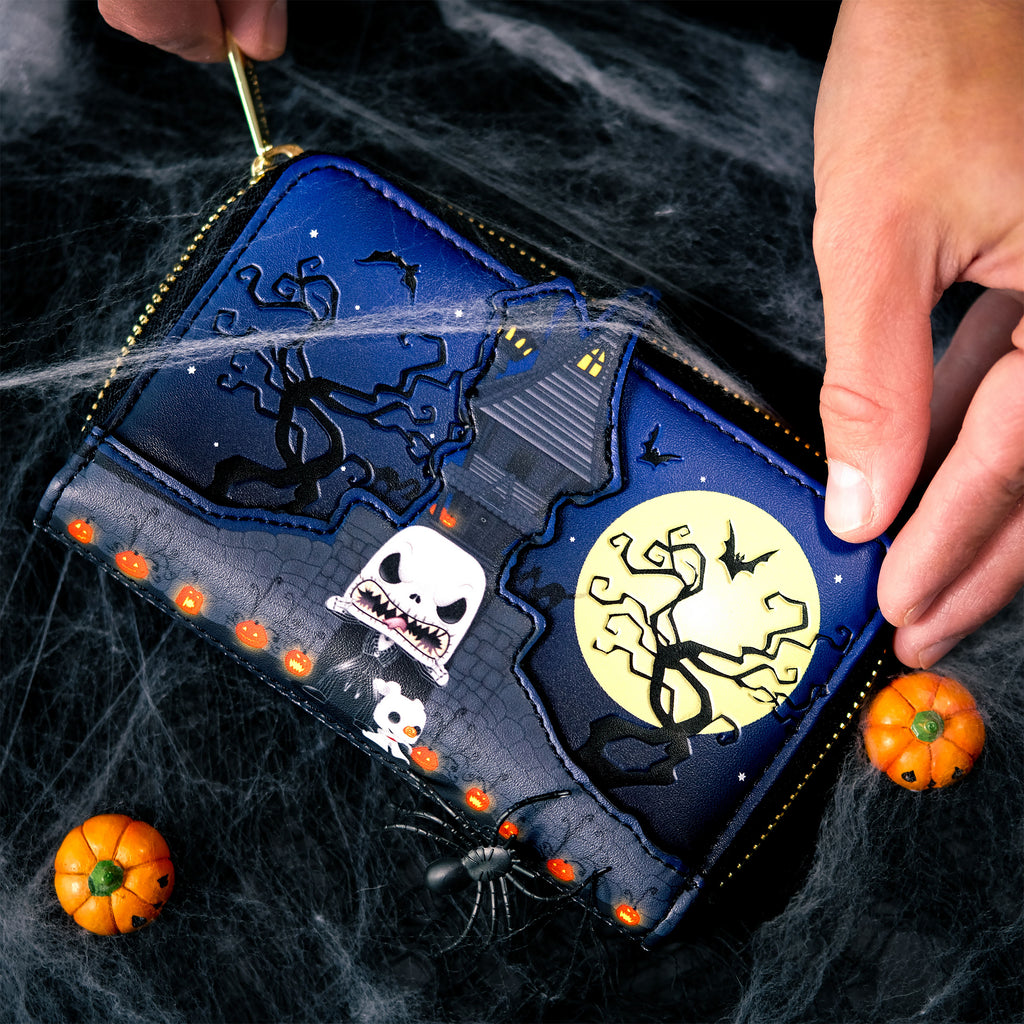 Produktbild Jack Skellington Glow in the Dark Geldbörse - Nightmare Before Christmas