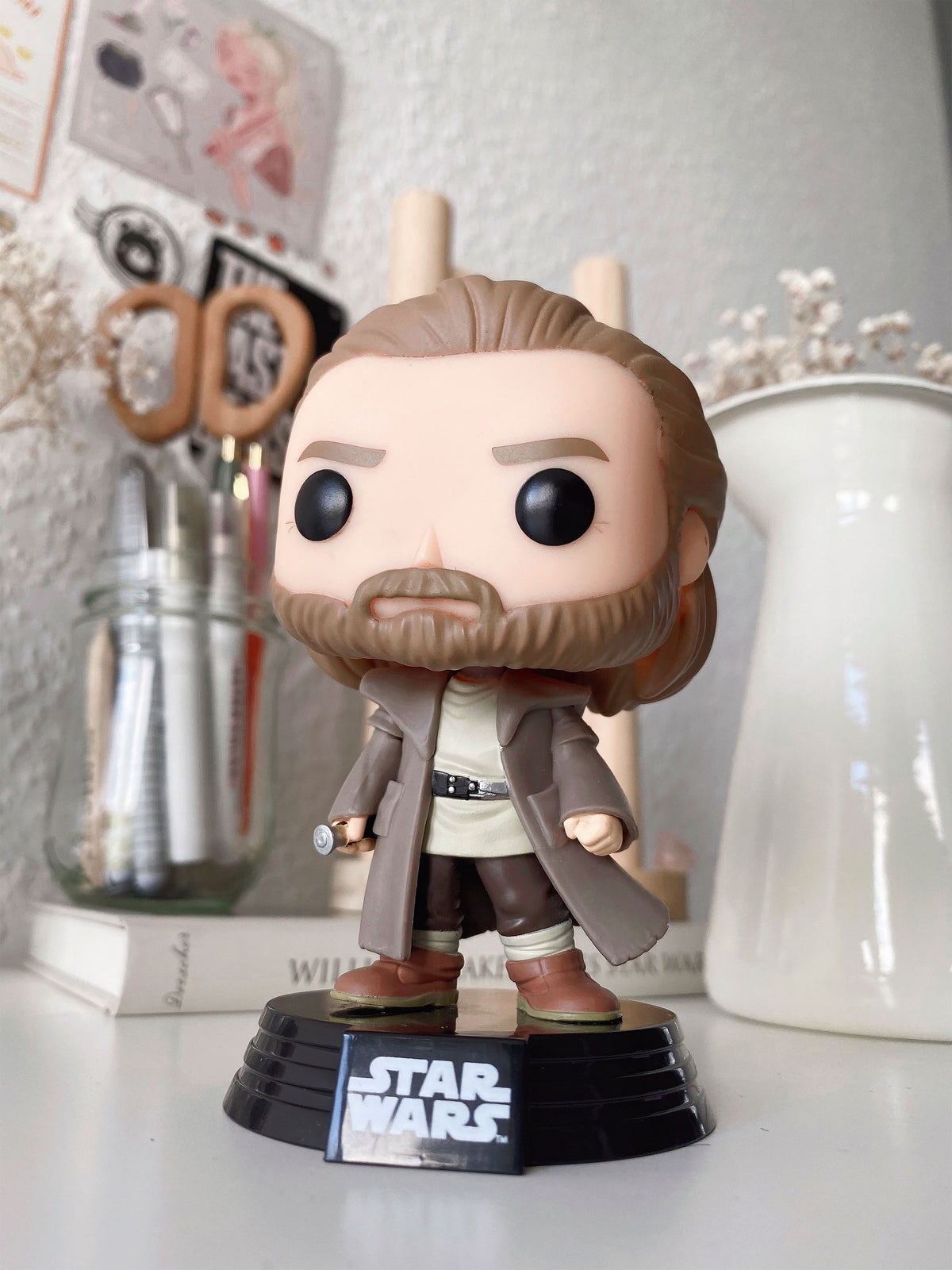 Produktbild Obi-Wan Kenobi Funko Pop Wackelkopf-Figur - Star Wars