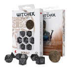 Produktbild Witcher - Geralt RPG Würfel Set 7tlg mit Wolf Sammlermünze