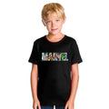Produktbild Marvel - Comic Logo T-Shirt Kinder schwarz