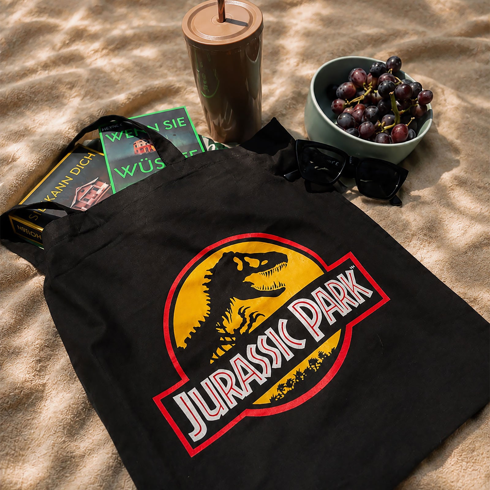 Produktbild Jurassic Park - Logo Jutebeutel