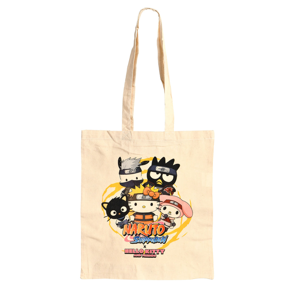 Produktbild Naruto Shippuden x Hello Kitty and Friends Jutebeutel