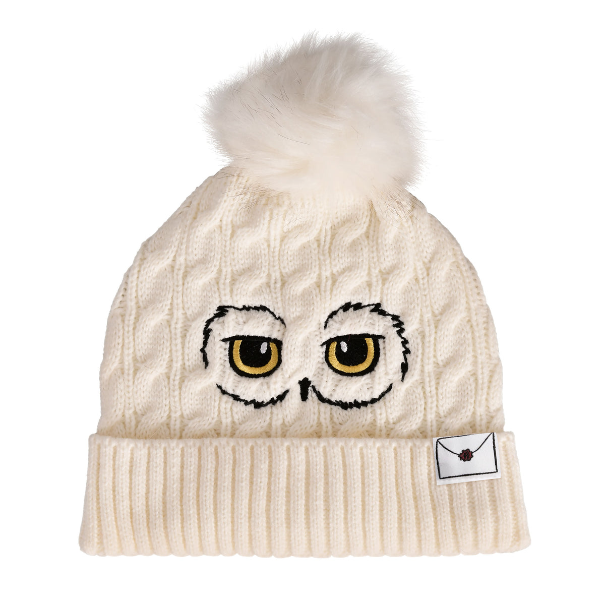 Produktbild Hedwig Mütze mit Bommel - Harry Potter