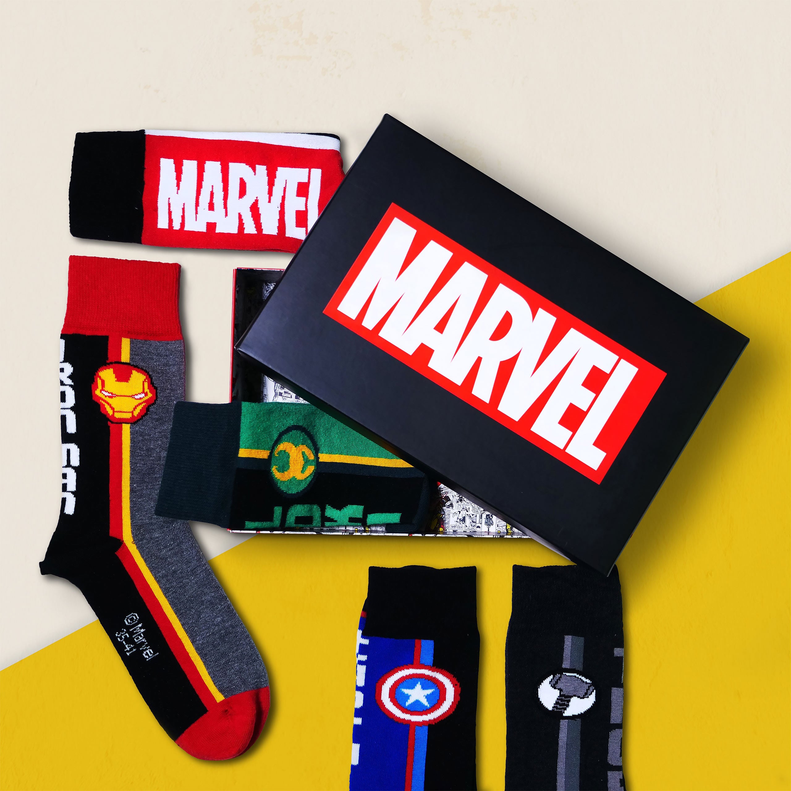 Produktbild Marvel Avengers Socken 5er Set