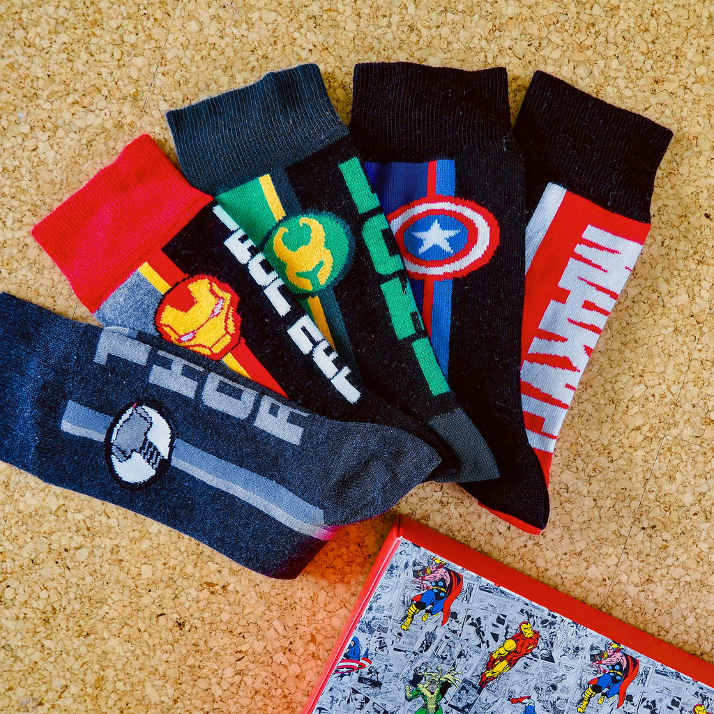 Produktbild Marvel Avengers Socken 5er Set