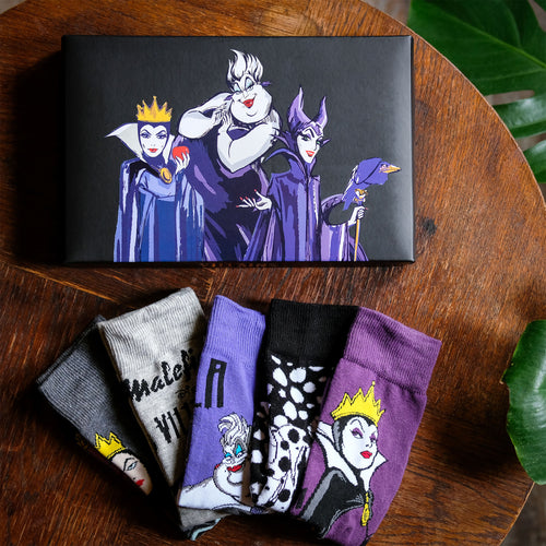 Produktbild Disney Villains Socken 5er Set
