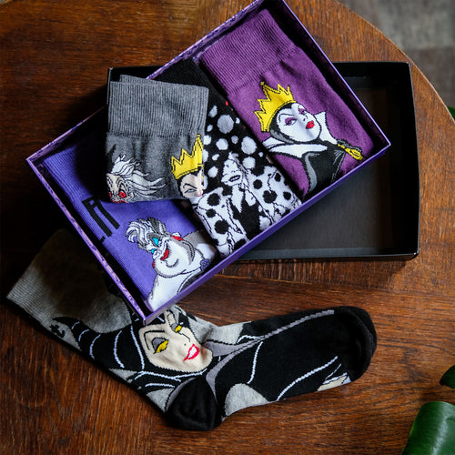 Produktbild Disney Villains Socken 5er Set