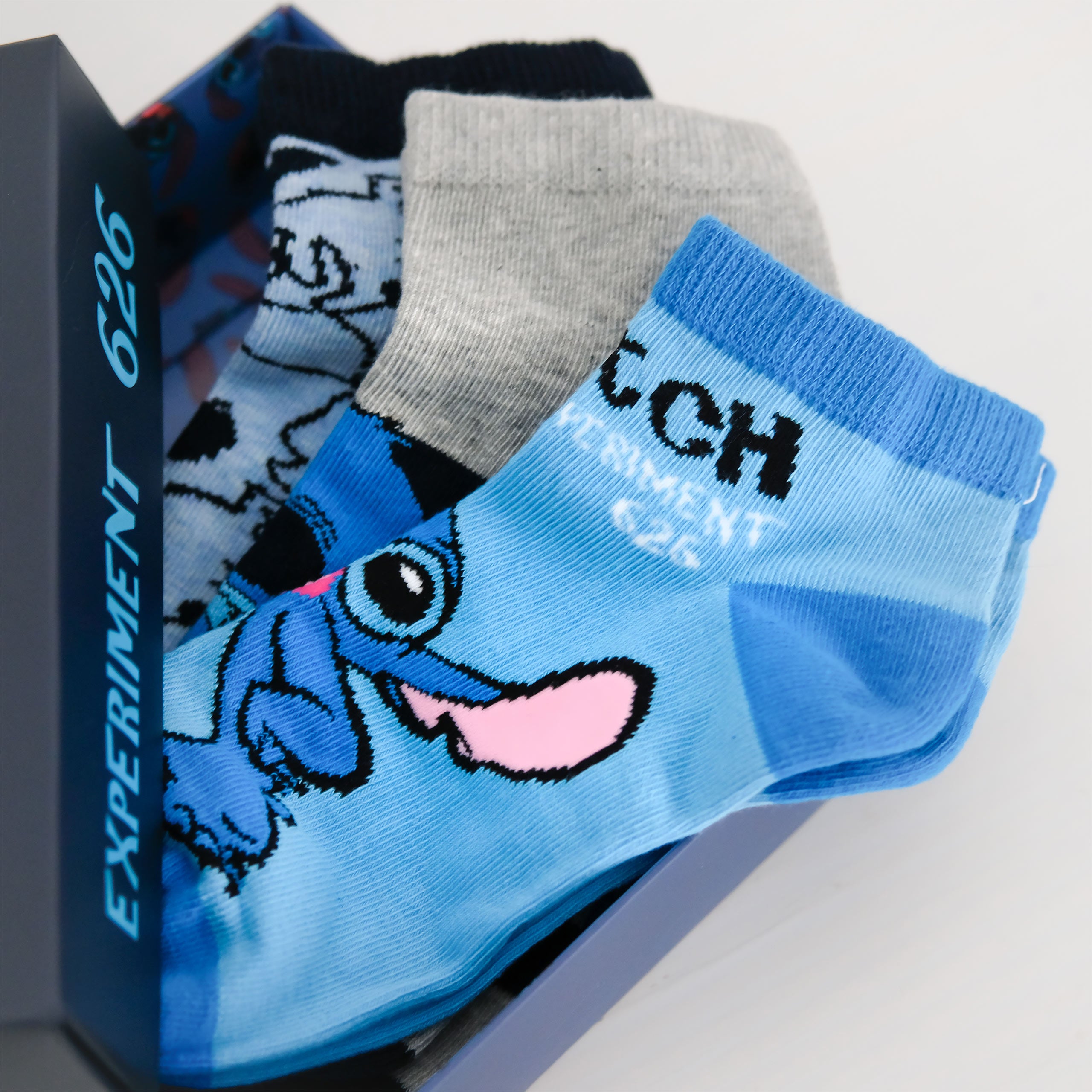 Produktbild Lilo & Stitch Sneaker Socken 3er Set