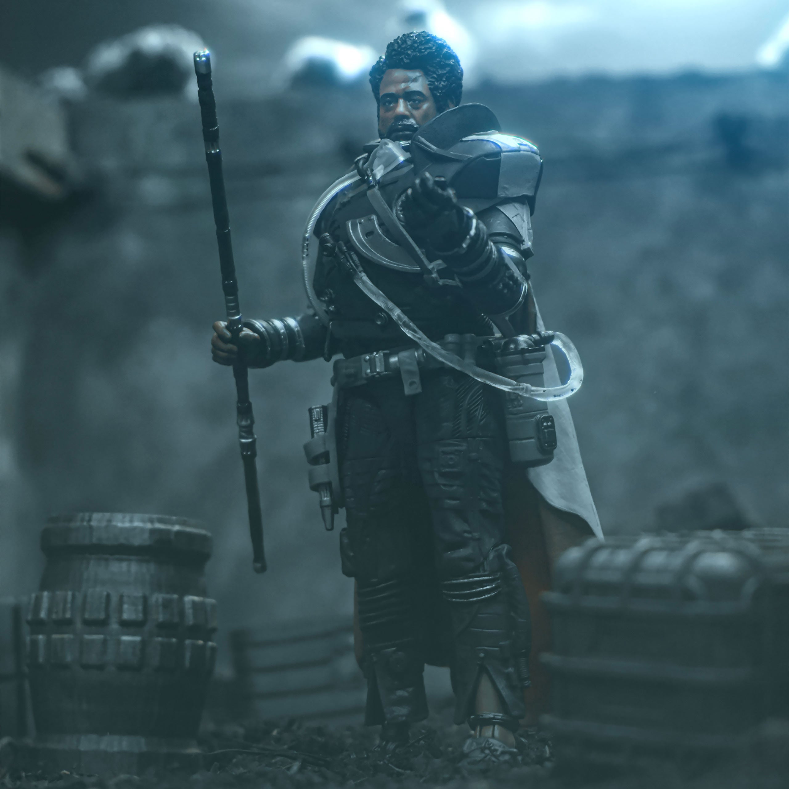 Produktbild Star Wars Rogue One - Saw Gerrera Actionfigur