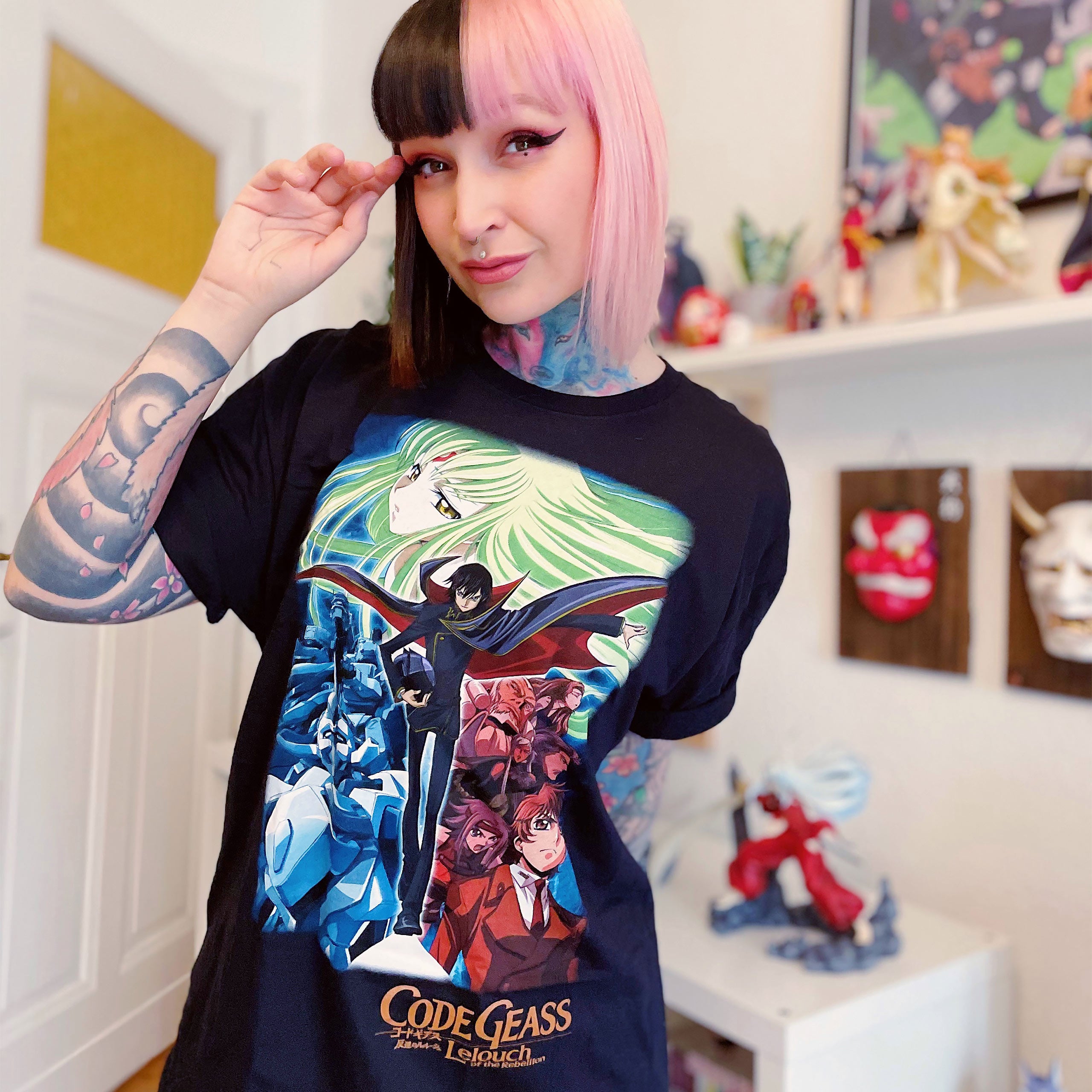 Produktbild Code Geass - Poster T-Shirt schwarz