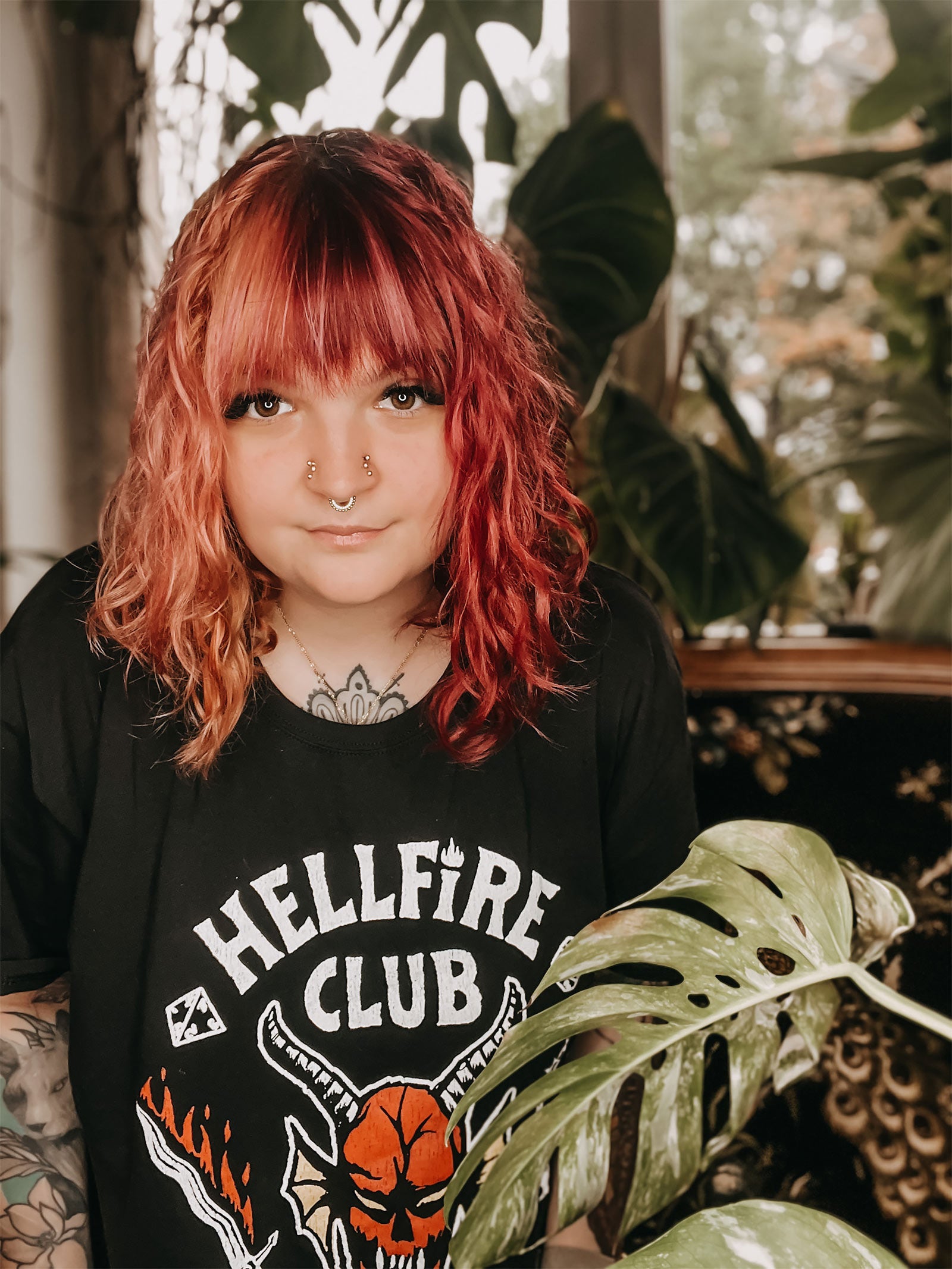 Produktbild Stranger Things - Hellfire Club Logo T-Shirt schwarz