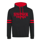 Produktbild Stranger Things - Logo Hoodie schwarz