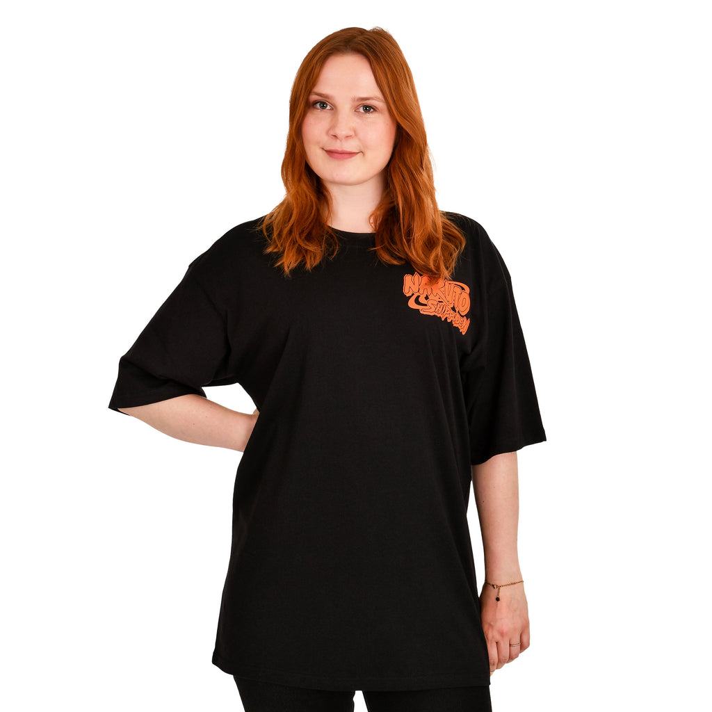 Produktbild Naruto Shippuden - Group Oversize T-Shirt schwarz