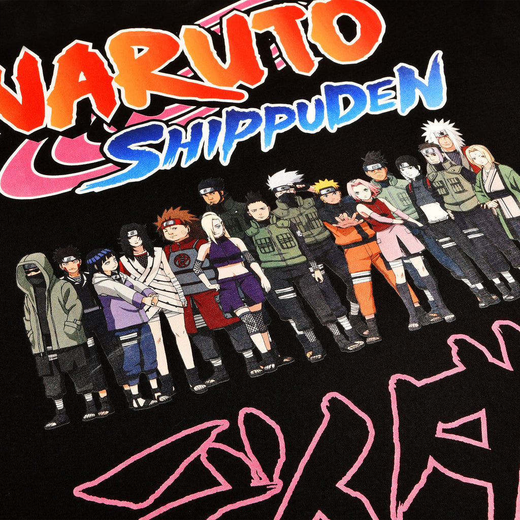 Produktbild Naruto Shippuden - Group Oversize T-Shirt schwarz