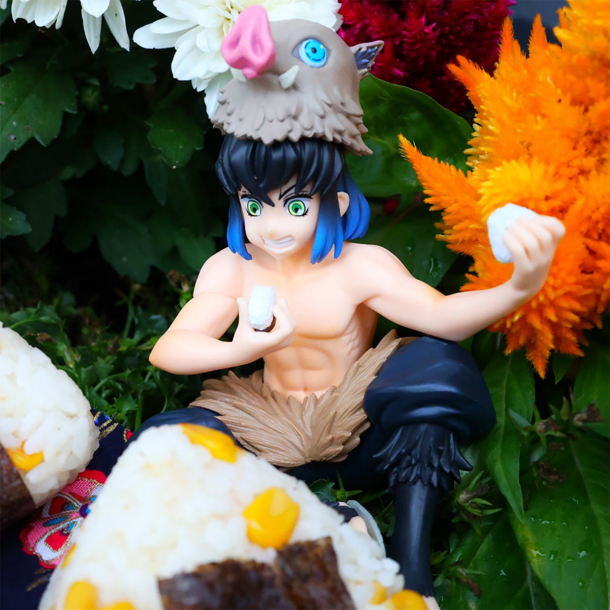 Produktbild Demon Slayer - Inosuke Hashibira mit Maske Figur