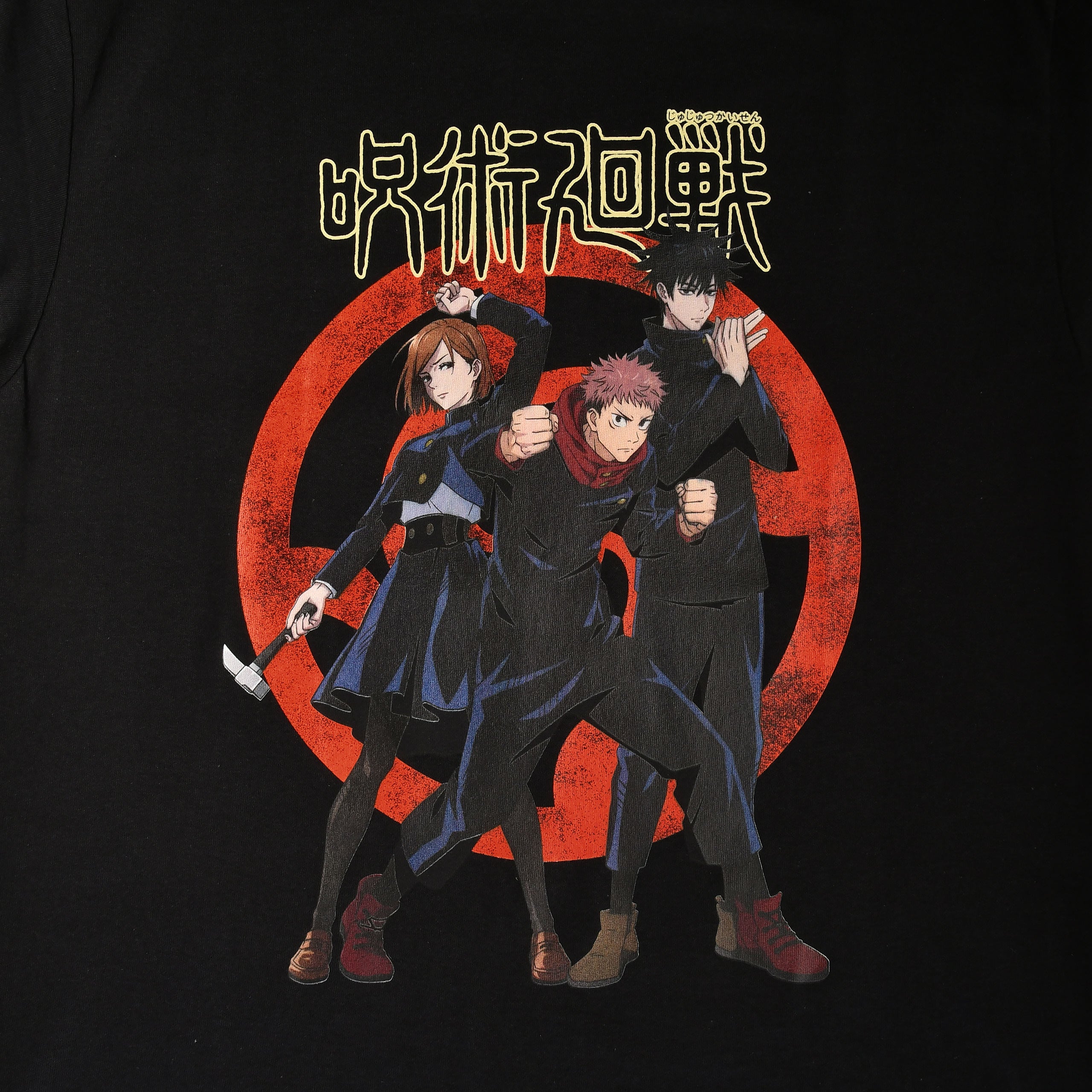 Produktbild Jujutsu Kaisen - Yuji, Megumi, Nobara T-Shirt schwarz