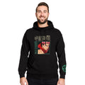 Produktbild Jujutsu Kaisen - Yuji Itadori Hoodie mit Kapuze schwarz