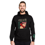 Produktbild Jujutsu Kaisen - Yuji Itadori Hoodie mit Kapuze schwarz