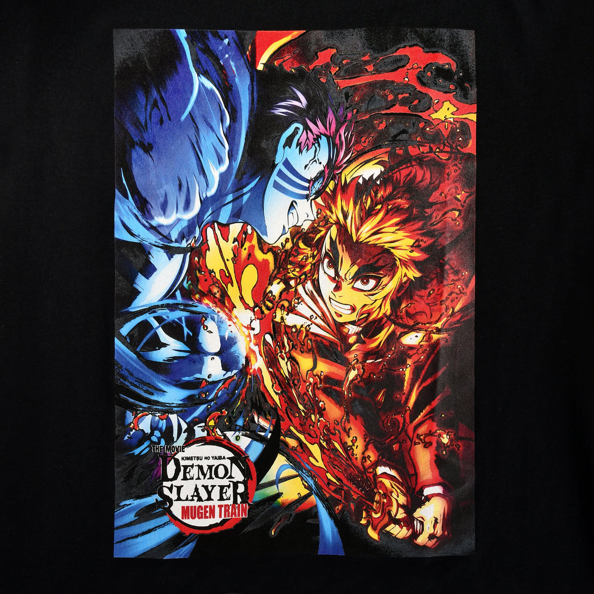 Produktbild Demon Slayer - Rengoku vs. Akaza T-Shirt schwarz