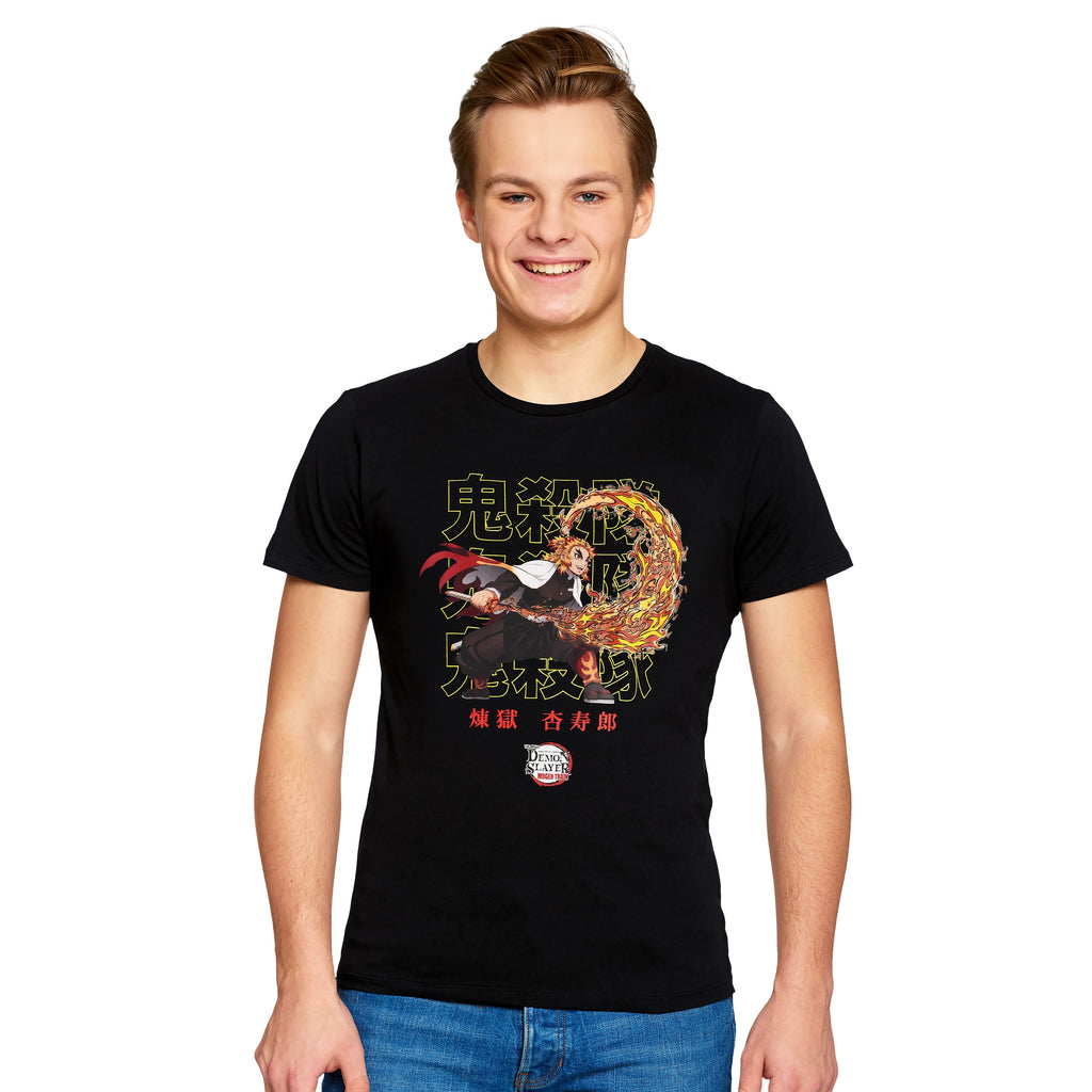 Produktbild Demon Slayer - Rengoku Pose T-Shirt schwarz