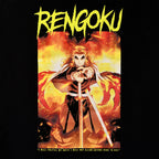 Produktbild Demon Slayer - Rengoku T-Shirt schwarz