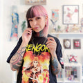 Produktbild Demon Slayer - Rengoku T-Shirt schwarz