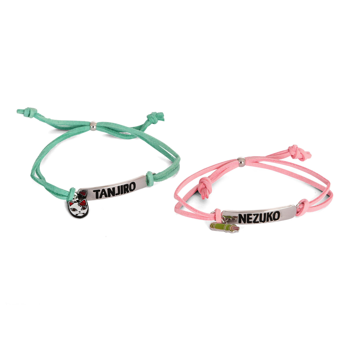 Produktbild Demon Slayer - Nezuko und Tanjiro Armbänder 2er Set