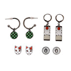 Produktbild Demon Slayer - Symbols Ohrringe 4er Set