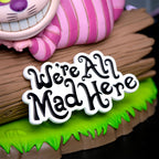Produktbild Grinsekatze All Mad Here Diorama Figur - Alice im Wunderland