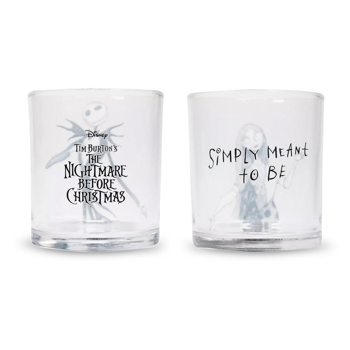 Product image Nightmare Before Christmas - Jack & Sally Glasses Set of 2