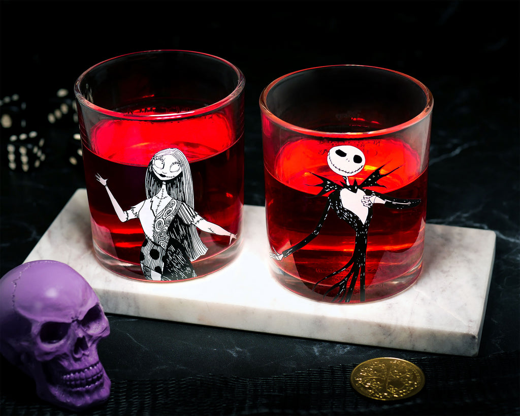 Product image Nightmare Before Christmas - Jack & Sally Glasses Set of 2