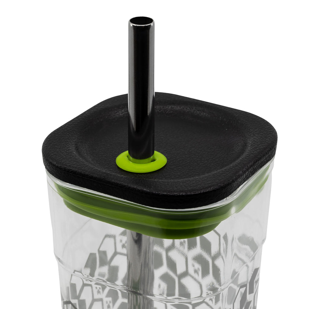 Produktbild Minecraft - Creeper Becher mit Strohhalm