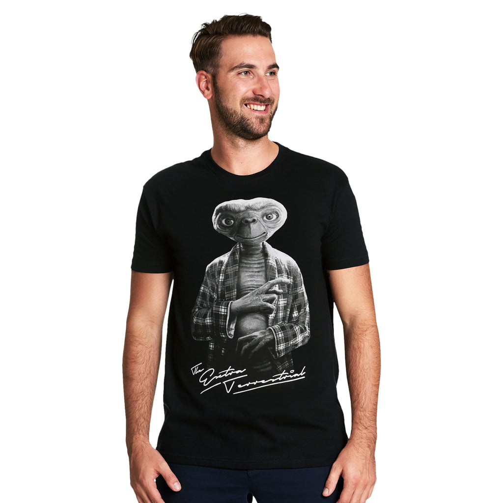 Produktbild E.T. - Monochrome Character T-Shirt schwarz