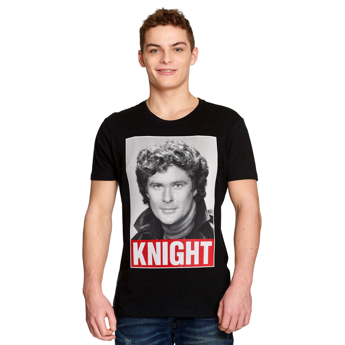 Produktbild Knight Rider - Michael Knight T-Shirt schwarz