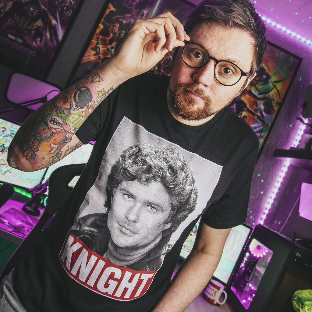 Produktbild Knight Rider - Michael Knight T-Shirt schwarz