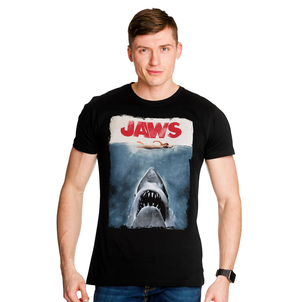 Produktbild Der weiße Hai - Jaws Poster Shirt schwarz