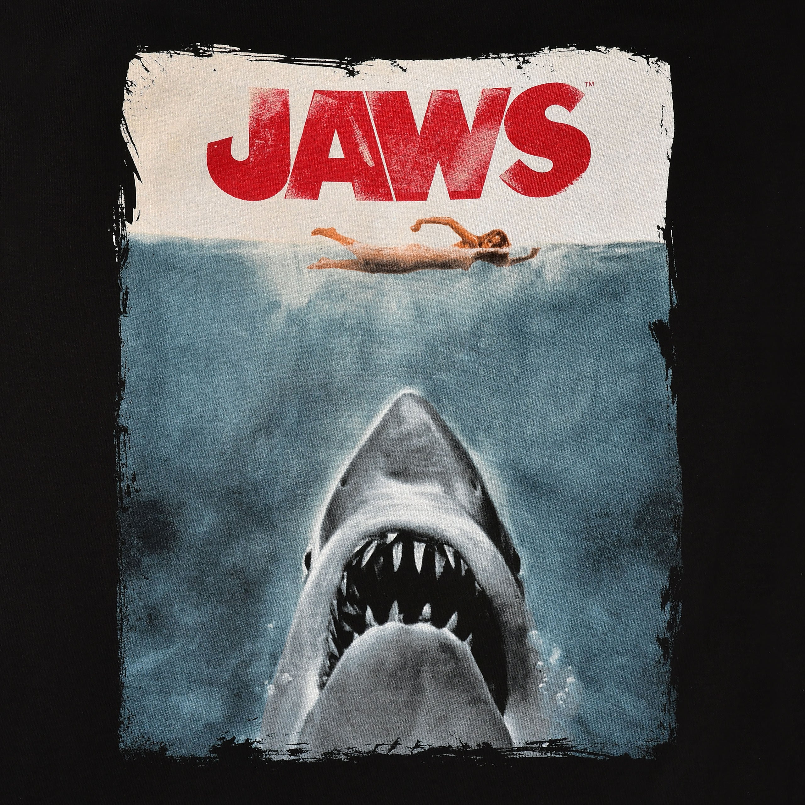 Produktbild Der weiße Hai - Jaws Poster Shirt schwarz