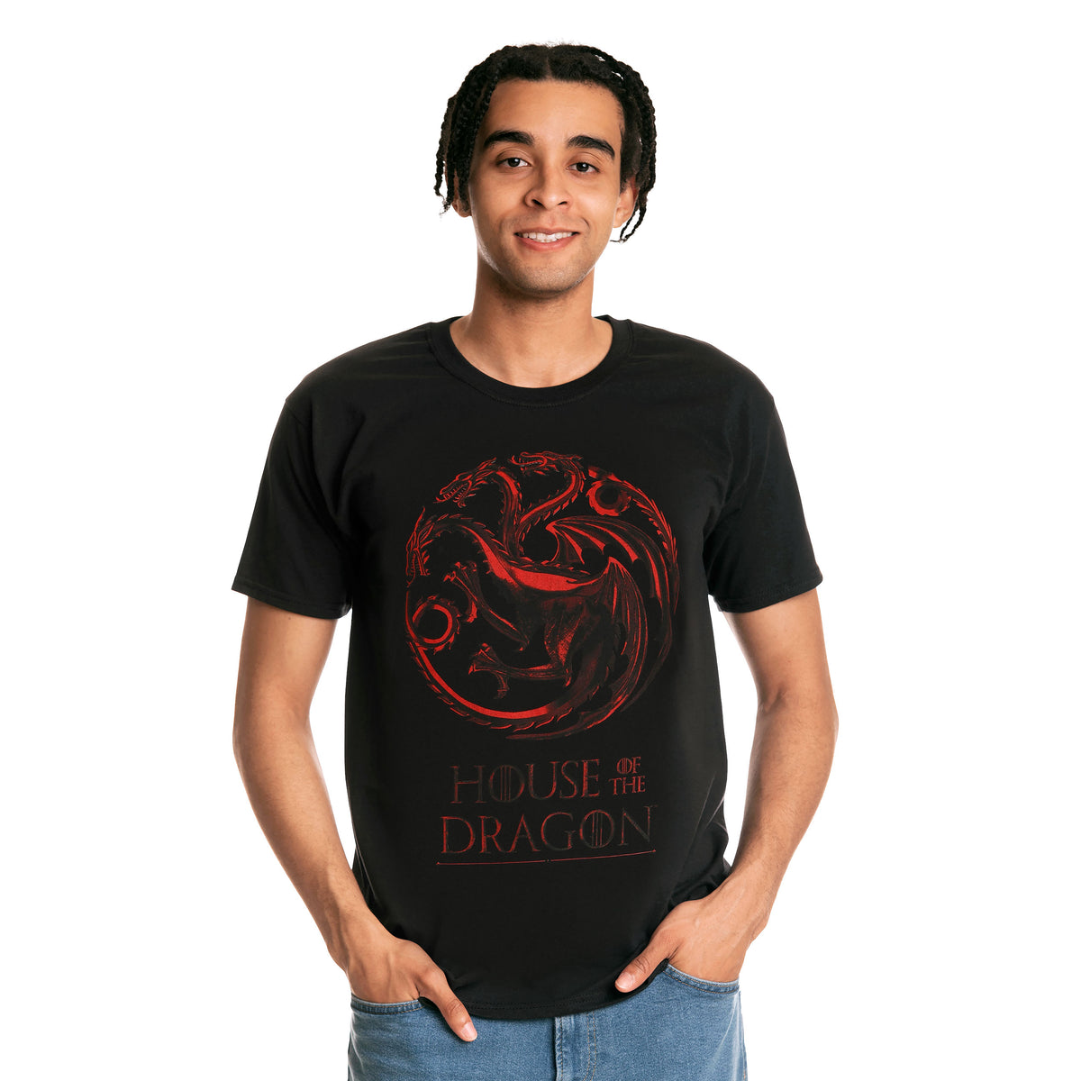 Produktbild House of the Dragon - Logo T-Shirt schwarz