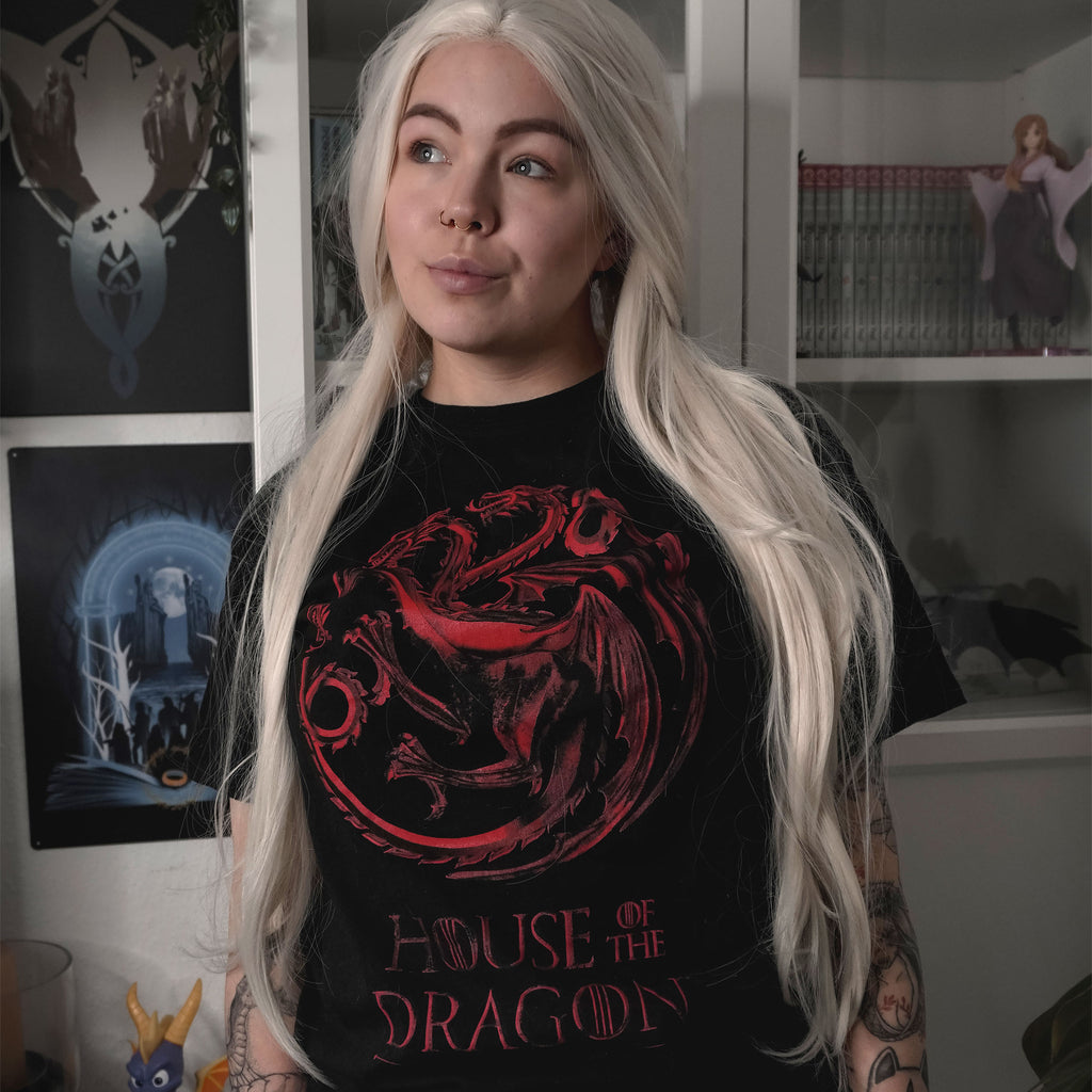 Produktbild House of the Dragon - Logo T-Shirt schwarz