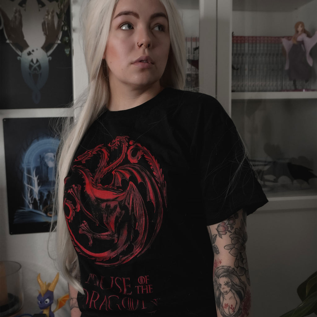 Produktbild House of the Dragon - Logo T-Shirt schwarz