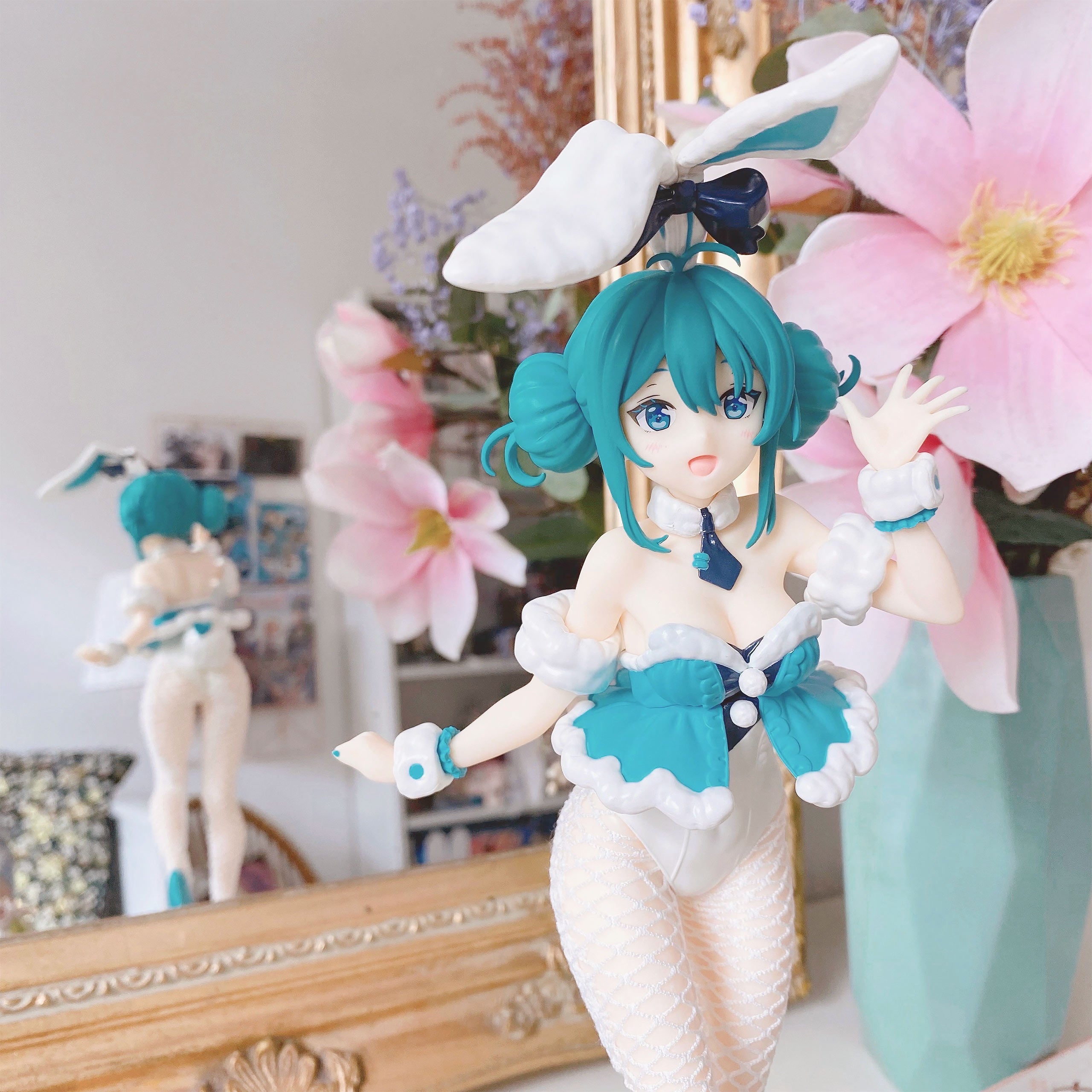 Produktbild Hatsune Miku - White Rabbit BiCute Bunnies Vocaloid Figur