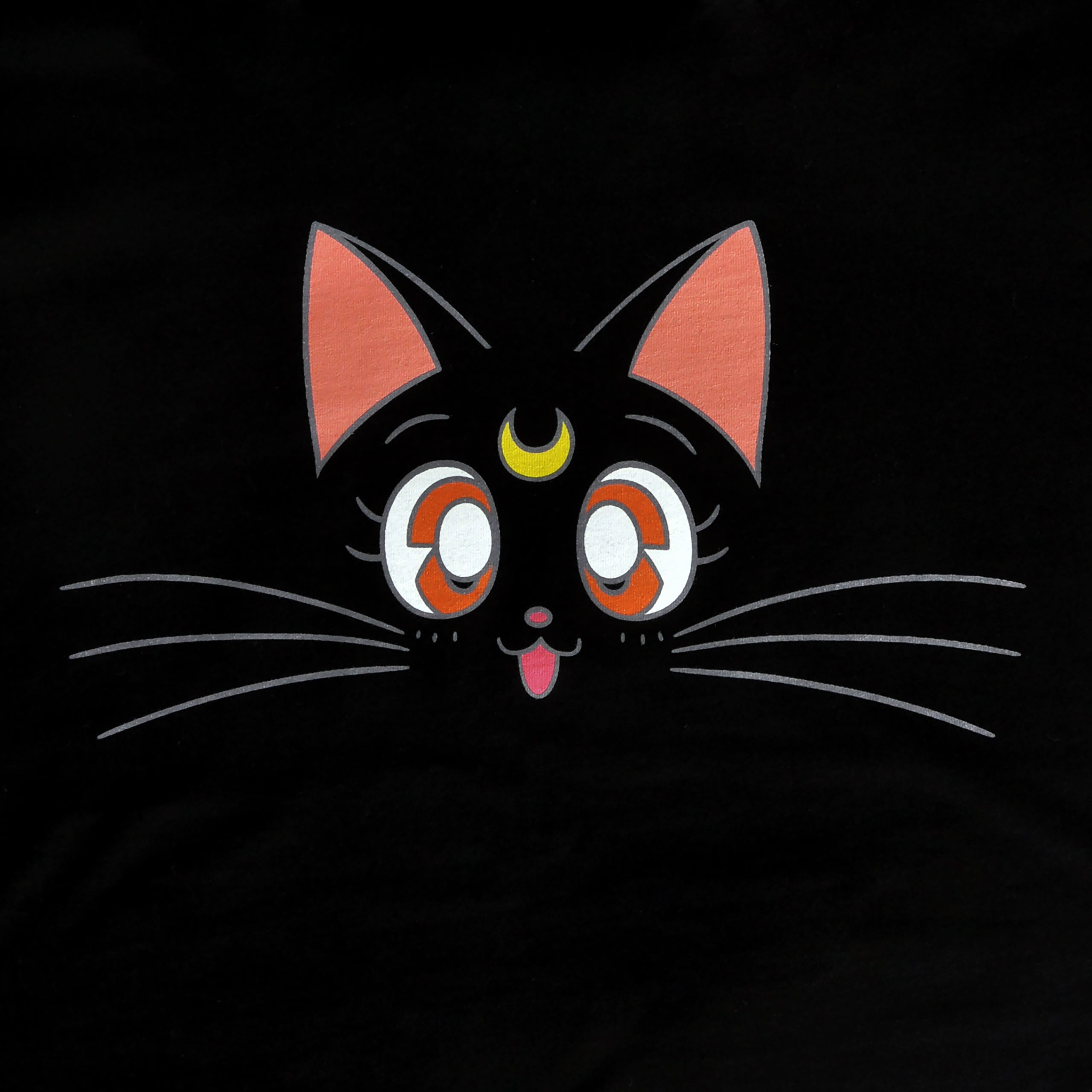 Produktbild Sailor Moon - Luna T-Shirt Damen schwarz
