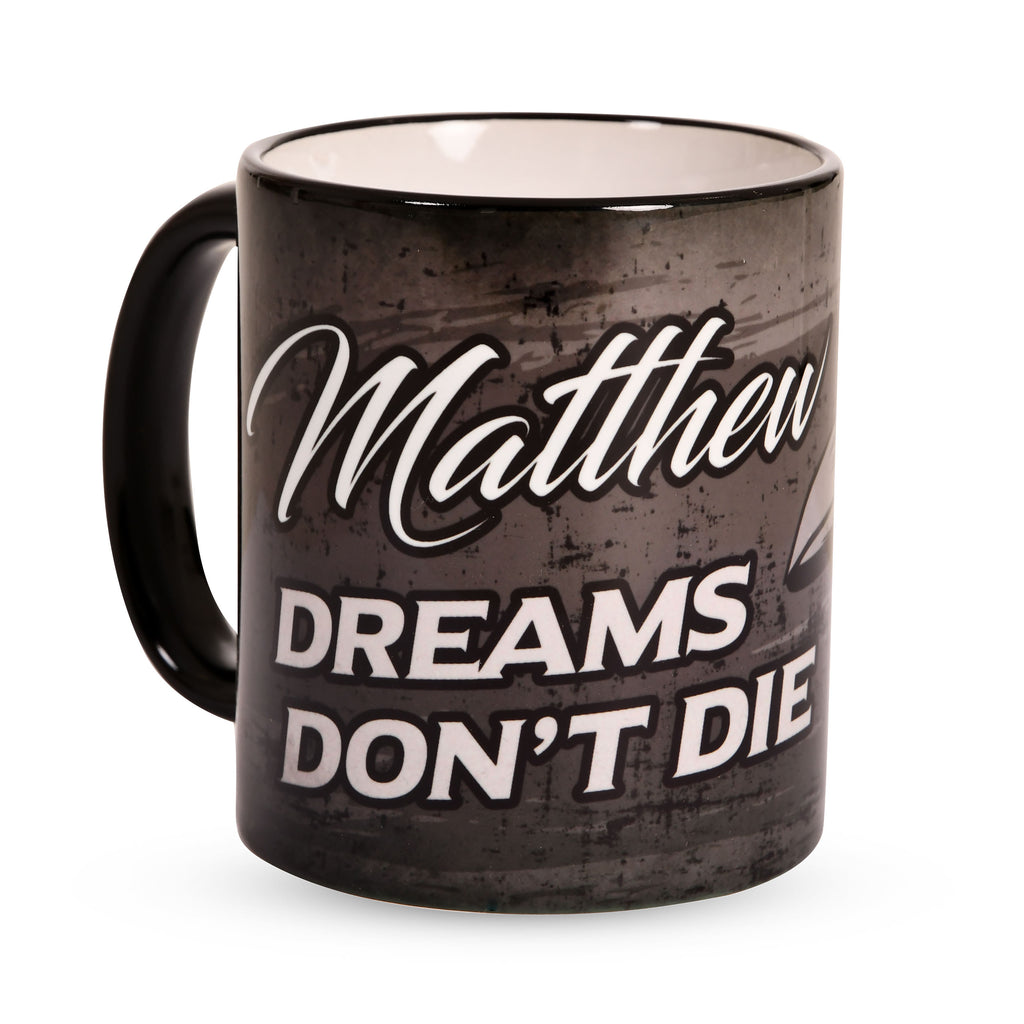 Produktbild Dreams Don't Die Tasse für Sandman Fans