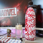 Produktbild Marvel - Logo and Icons Trinkflasche